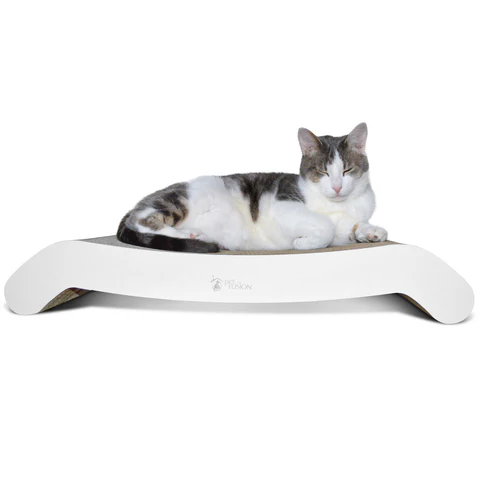PetFusion Cat Scratcher FLIP. In Standard PAD and Large LOUNGE - PetFusion
