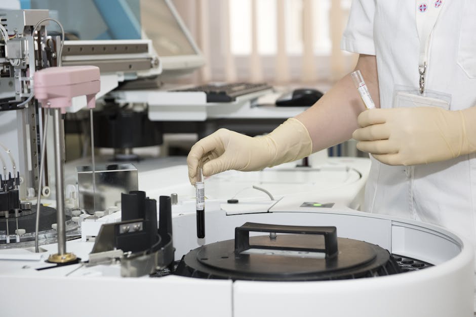 A blood sample is used in order to test for heartworm disease